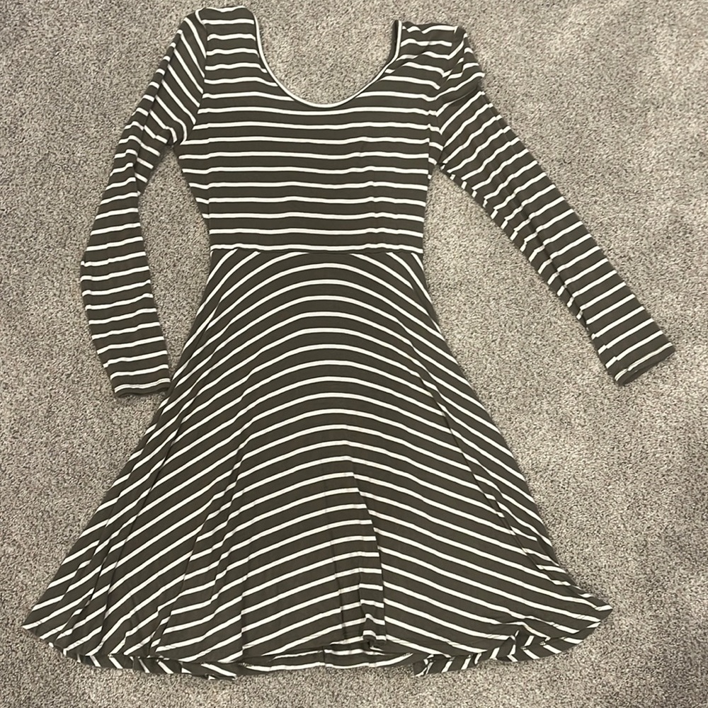 Charlotte Russe Long Sleeved Slater Dress